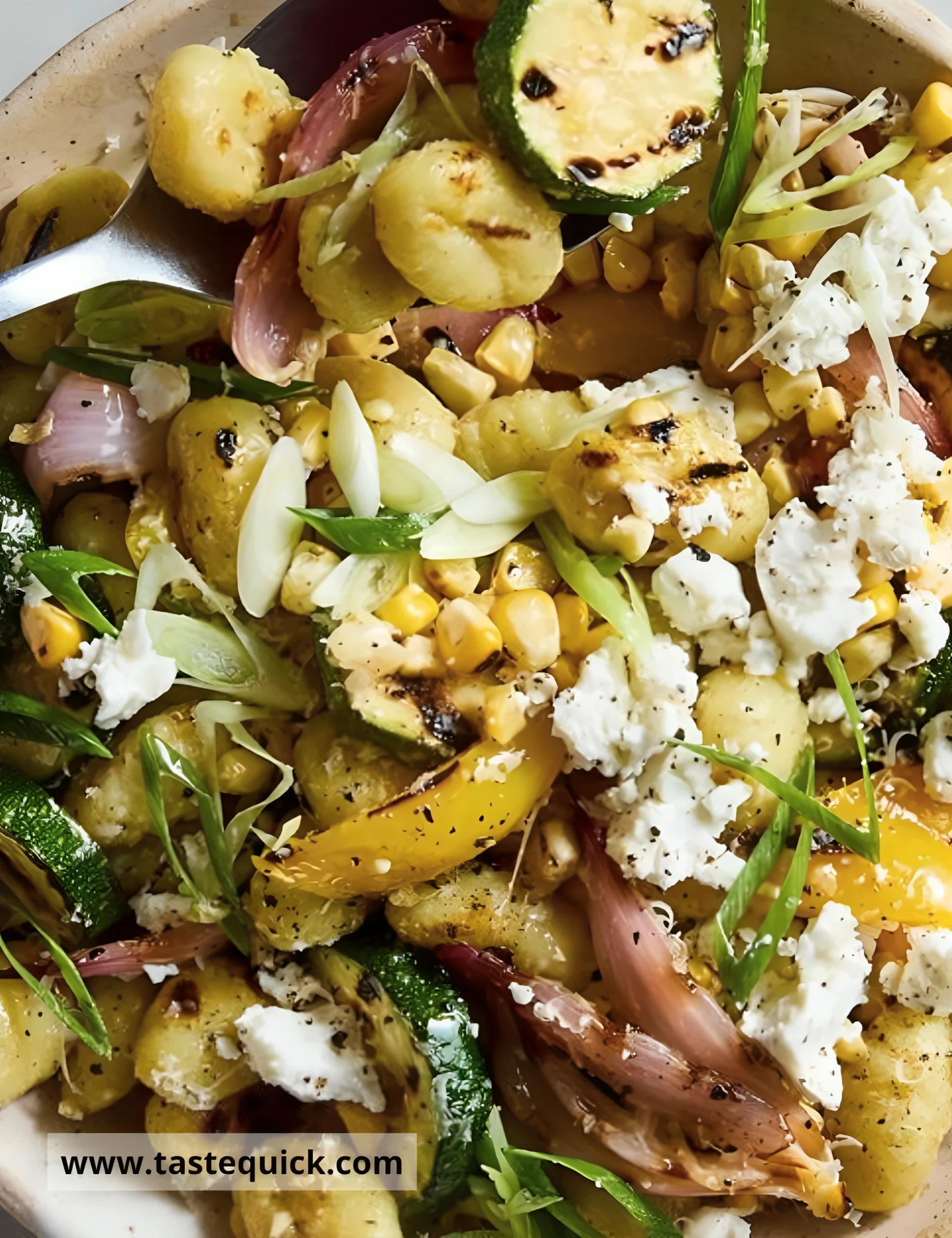 Grilled Gnocchi Salad