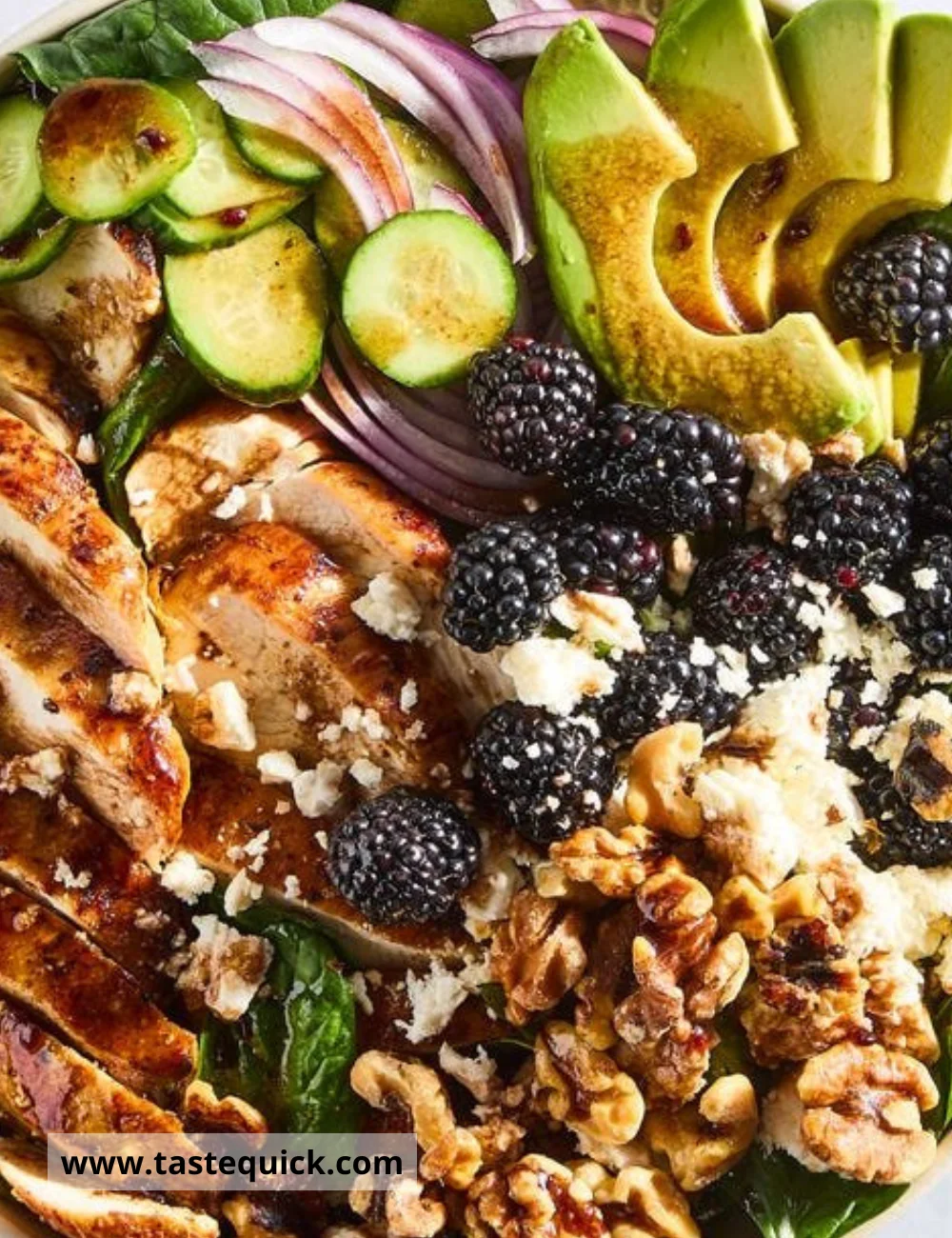 Blackberry Chicken Salad