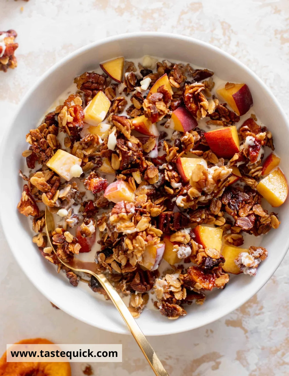 Peach Cobbler Granola