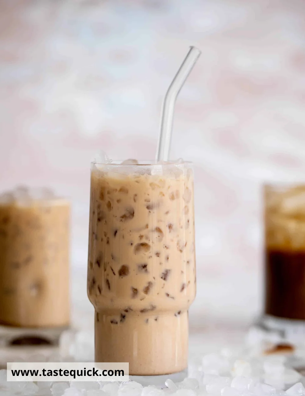 Peanut Butter Iced Lattes