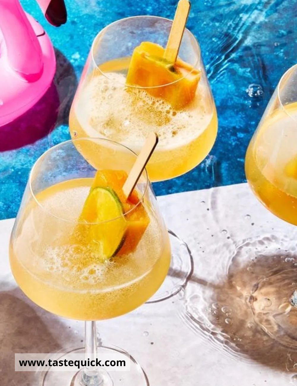 Poolside Popsicle Spritzers