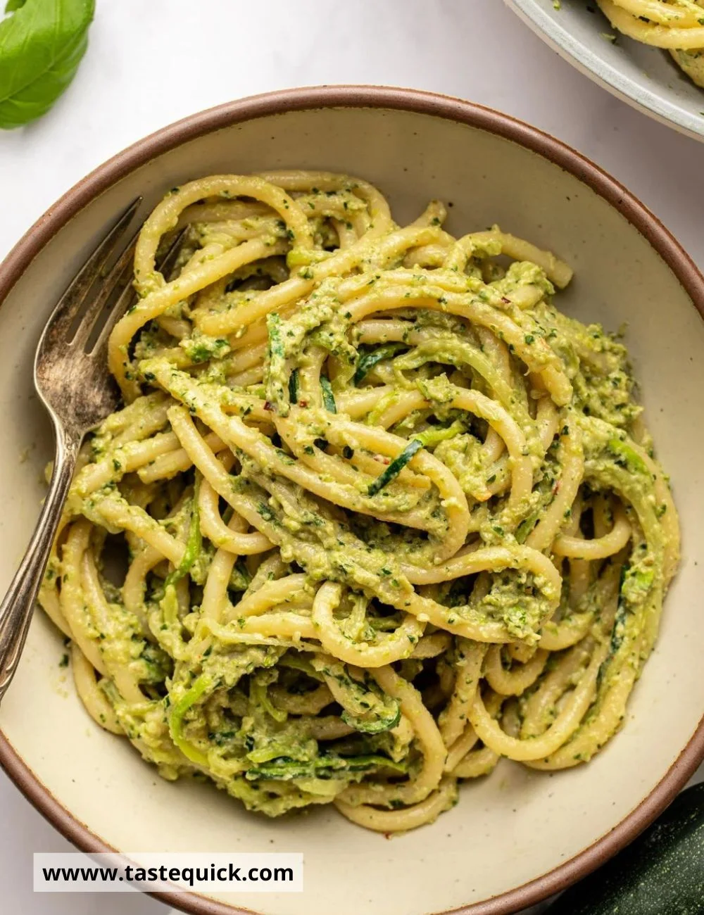 Zucchini Pesto Pasta