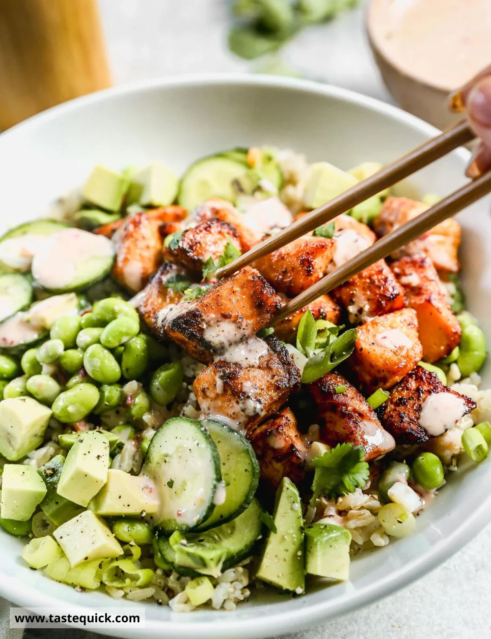 Bang Bang Salmon Bites