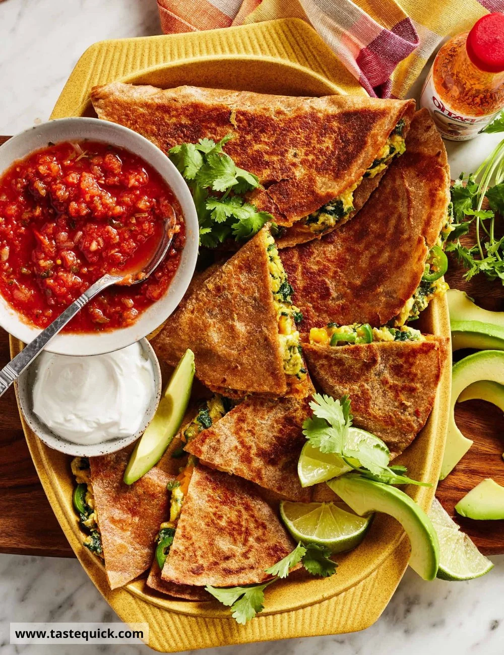 Breakfast Quesadillas