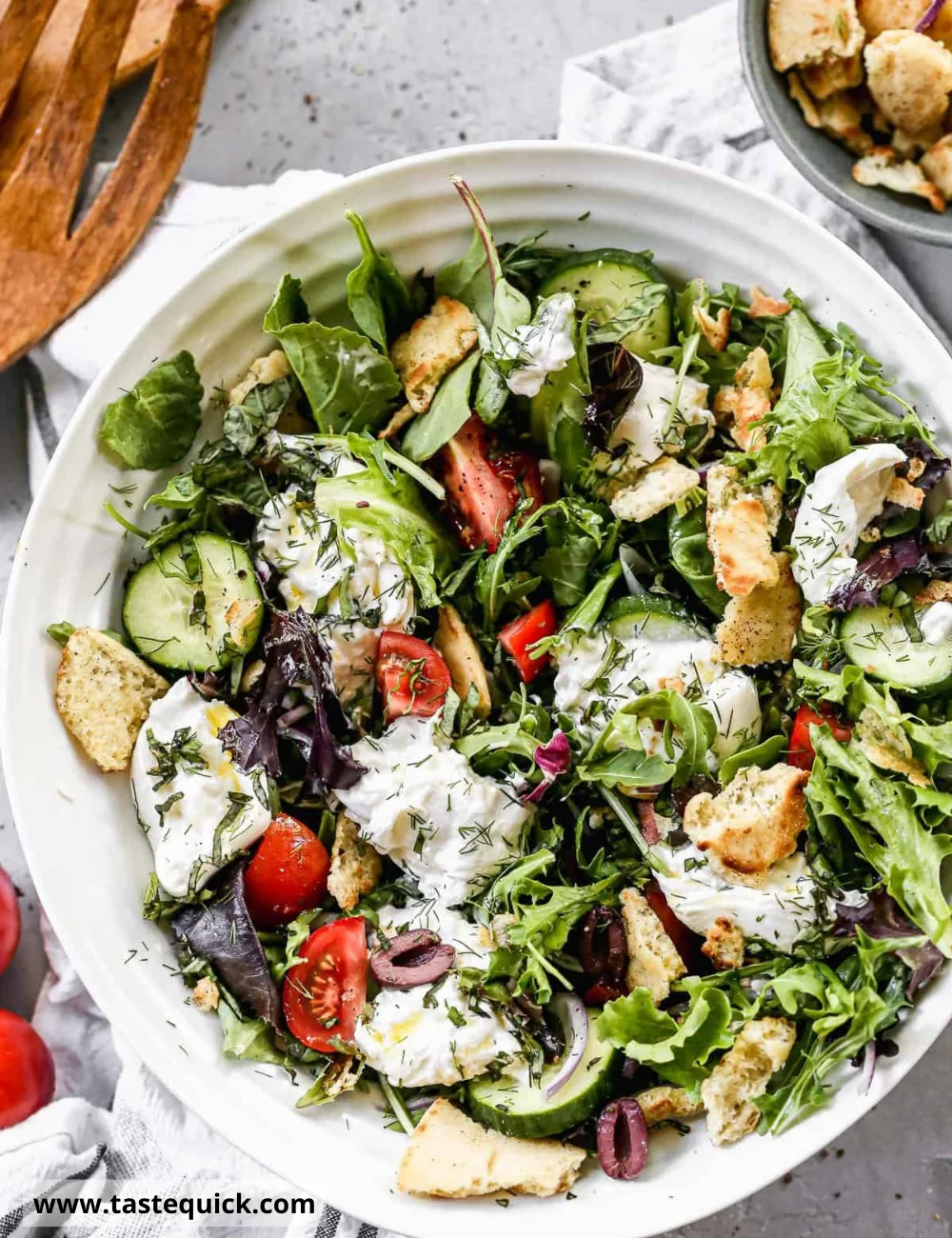 Burrata salad