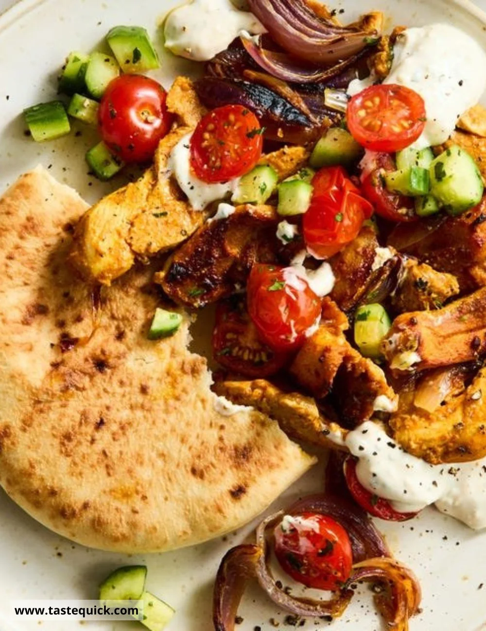 Chicken Shawarma Sheet-Pan Dinner