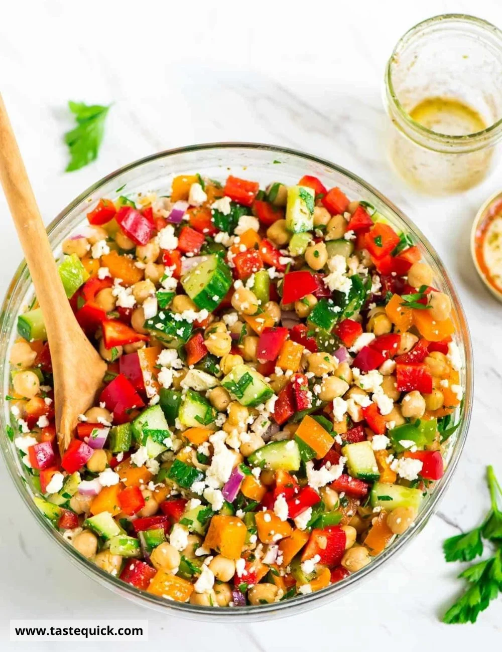 Chickpea salad
