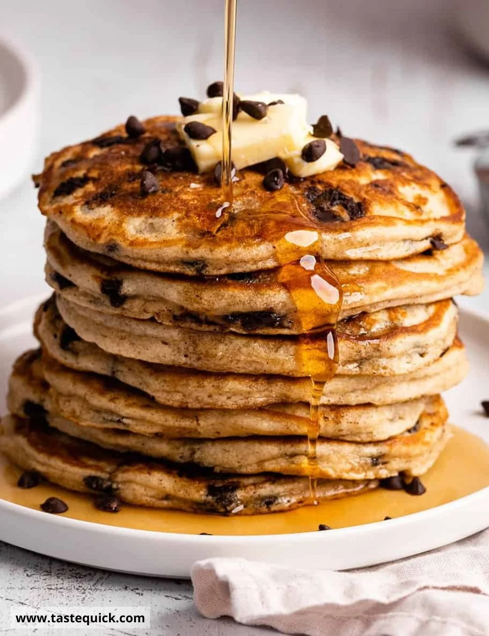 Chocolate chip pancakes