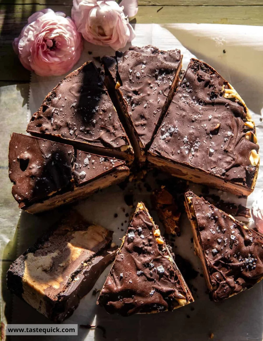 Chocolate Peanut Butter Cream Pie