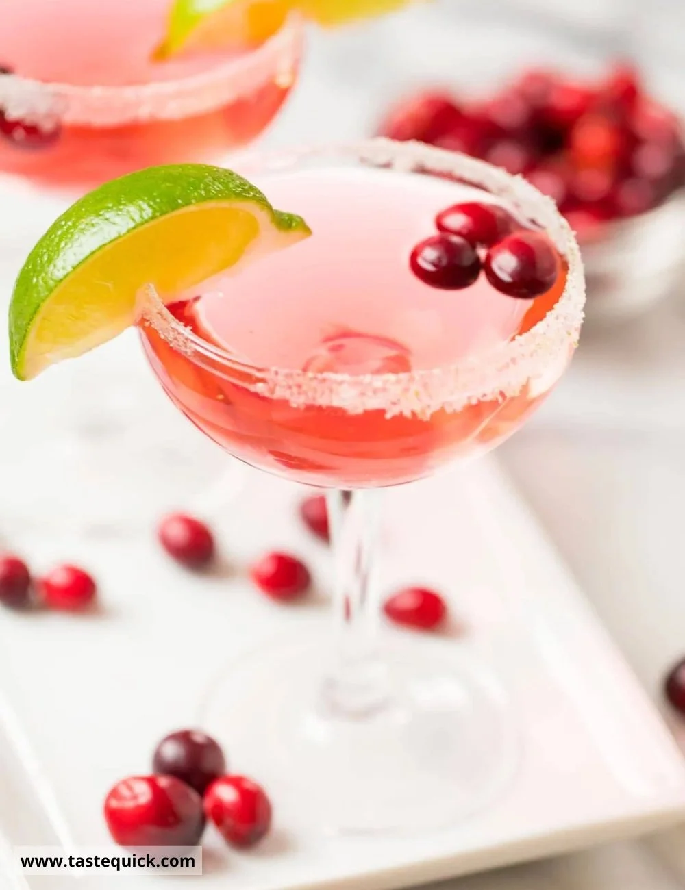 Cranberry St. Germain Cocktail
