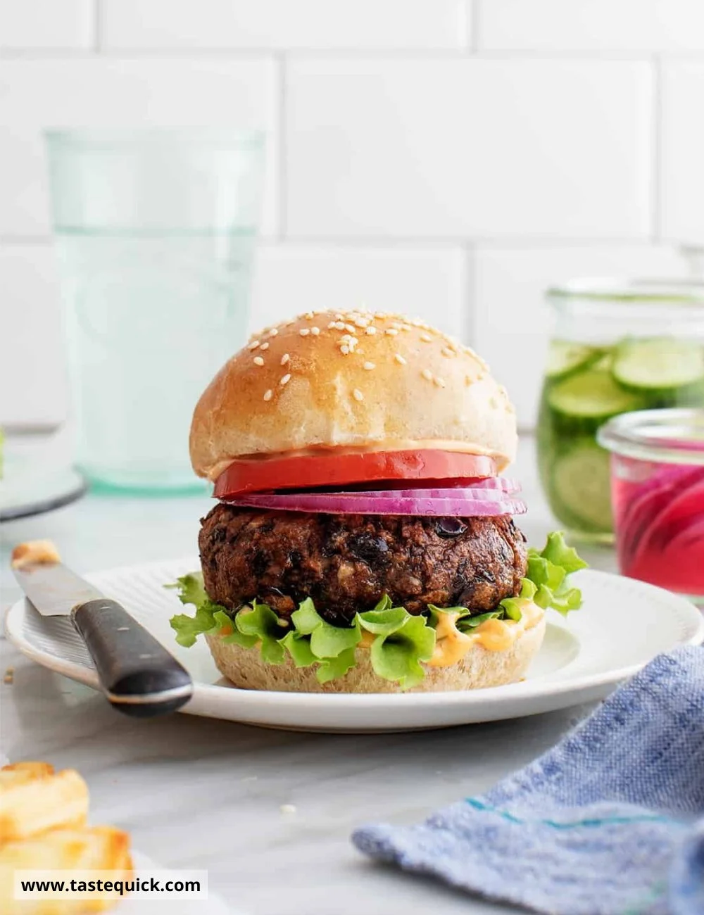 Easy Black Bean Burger