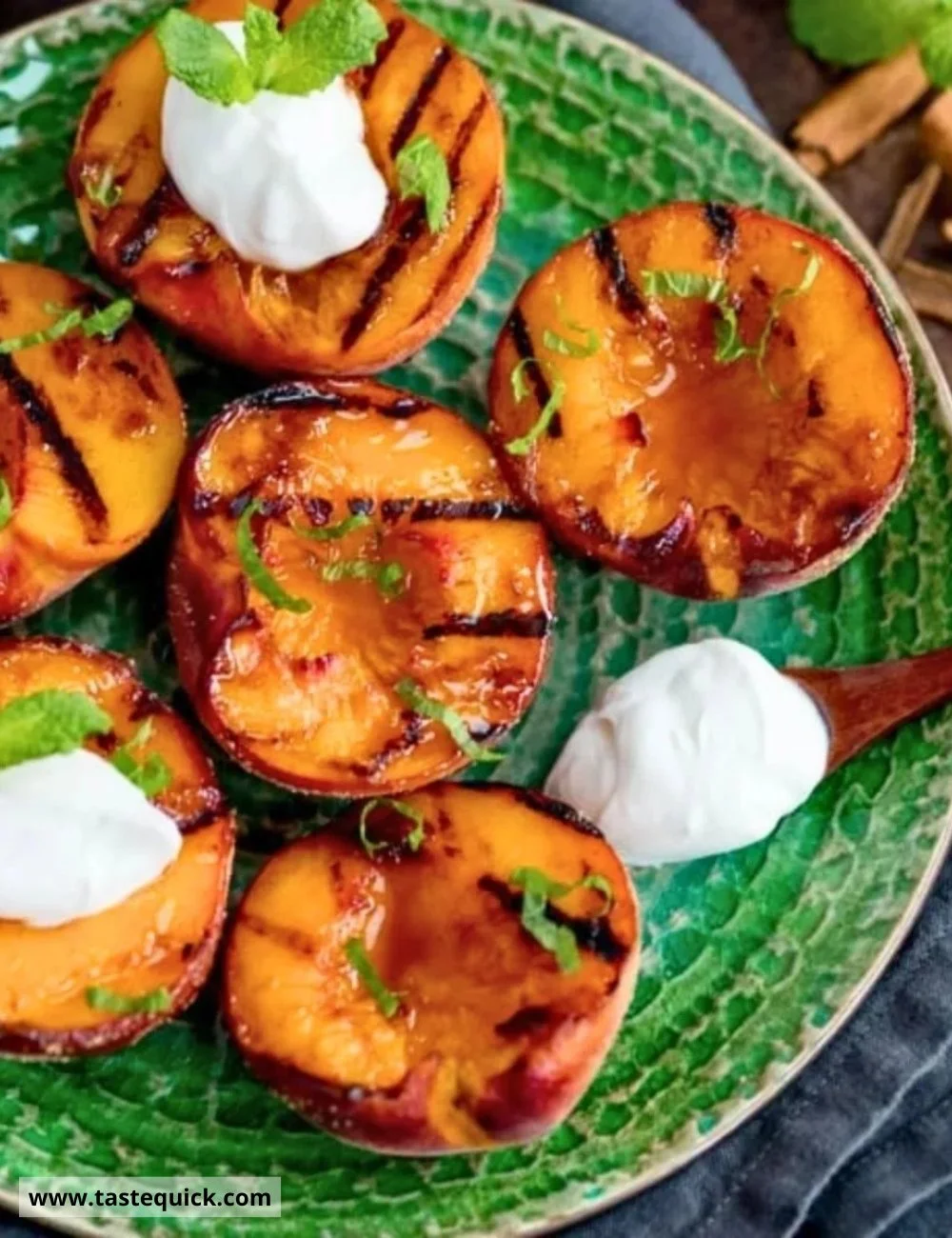Easy Grilled Peaches