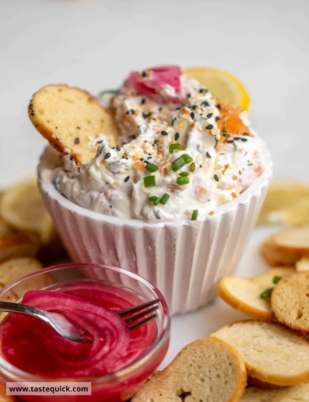 Everything Smoked Salmon Dip