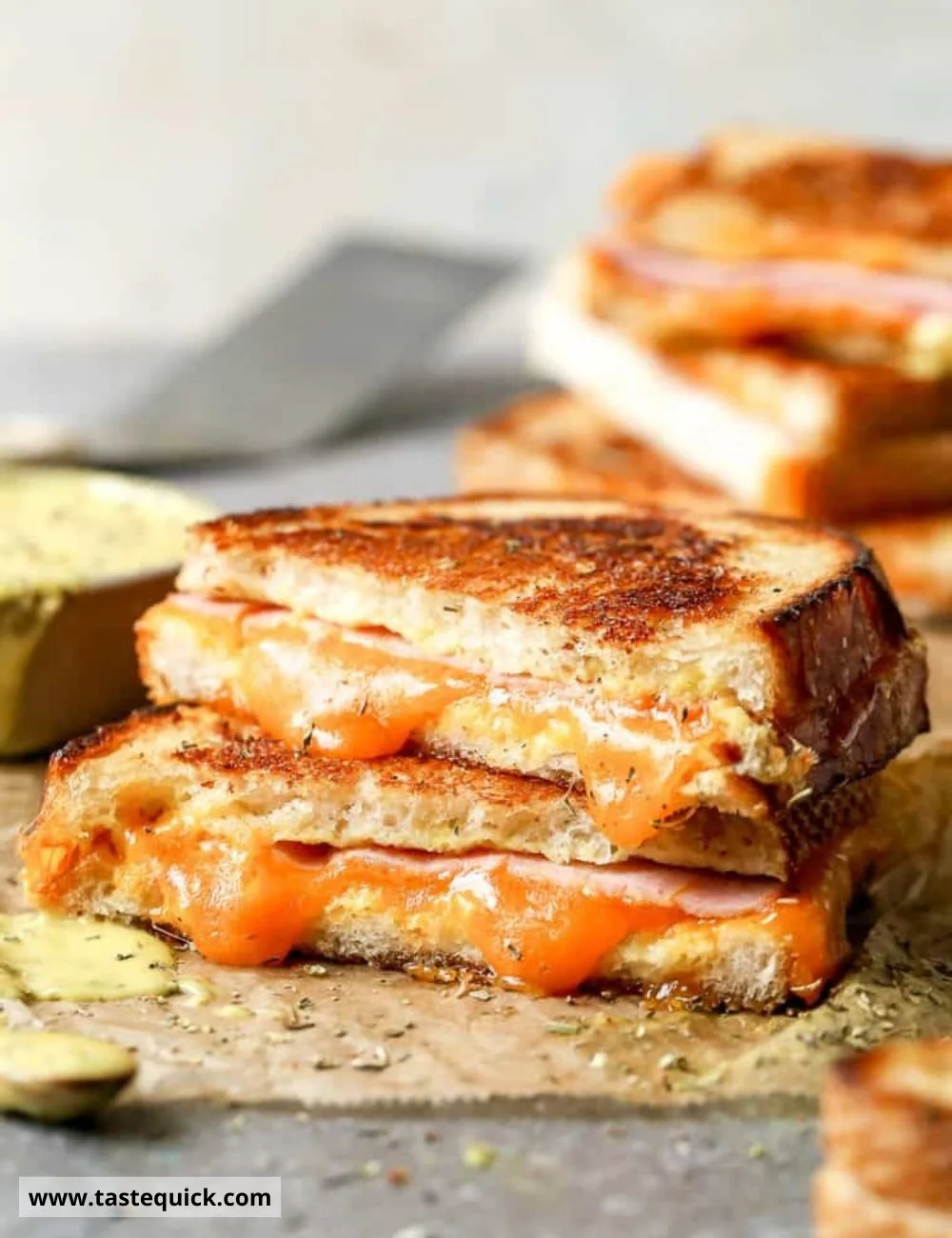 Grilled Ham and Cheese
