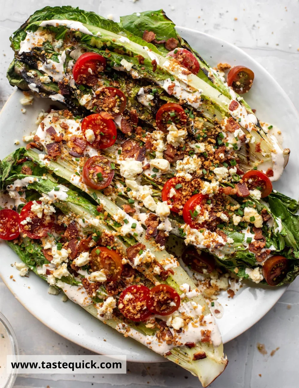 Grilled Romaine Salad