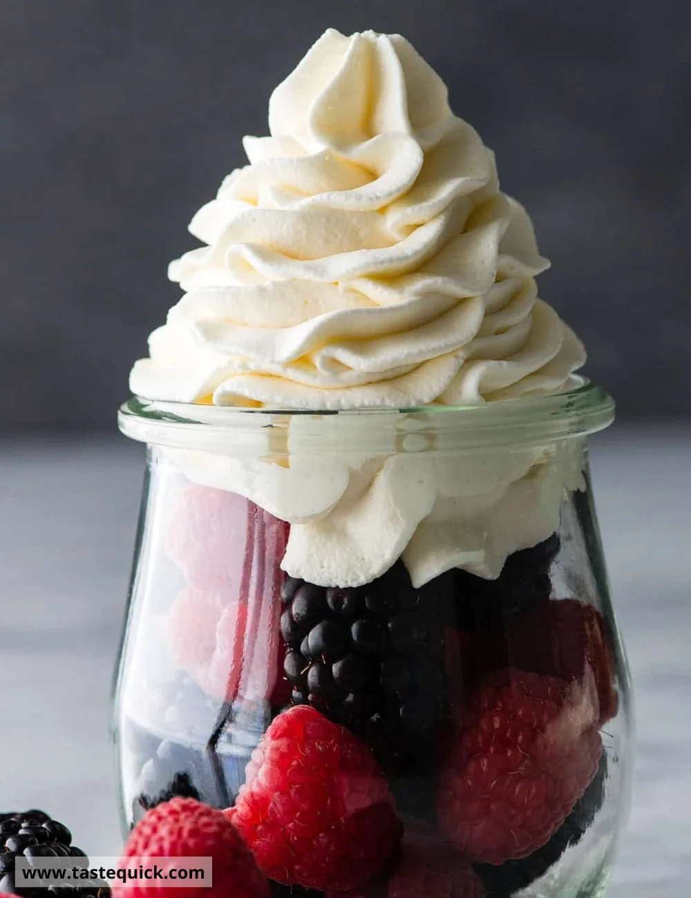 homemade whipped cream