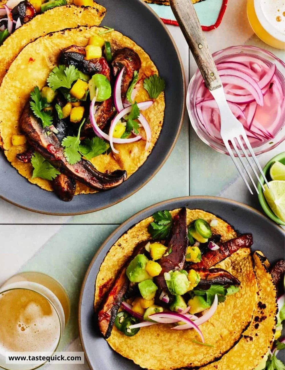 Mushroom tacos