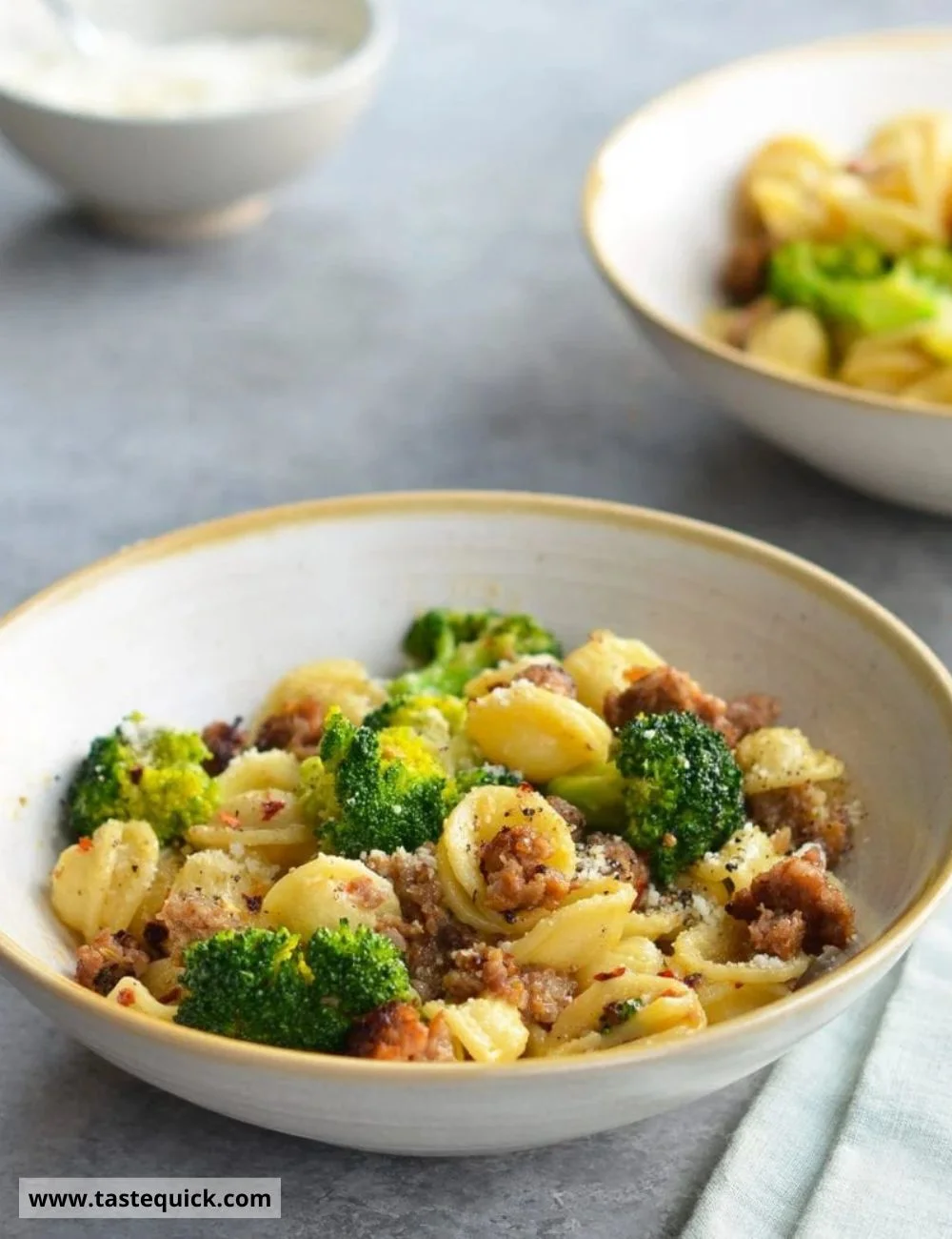 Orecchiette with Sausage and Broccoli