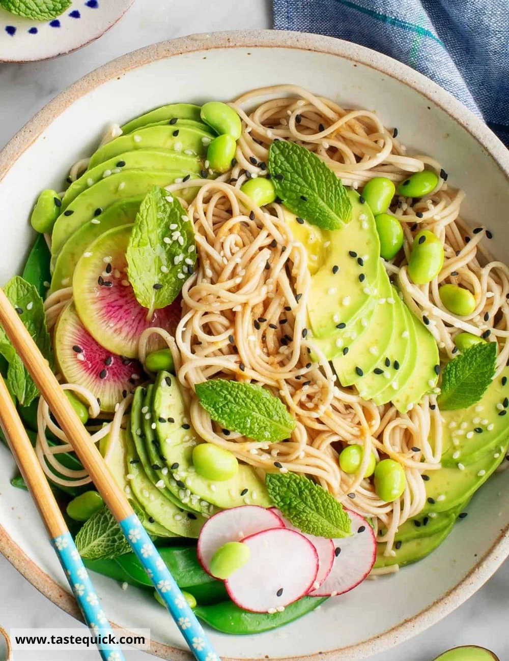 Sesame Soba Noodles