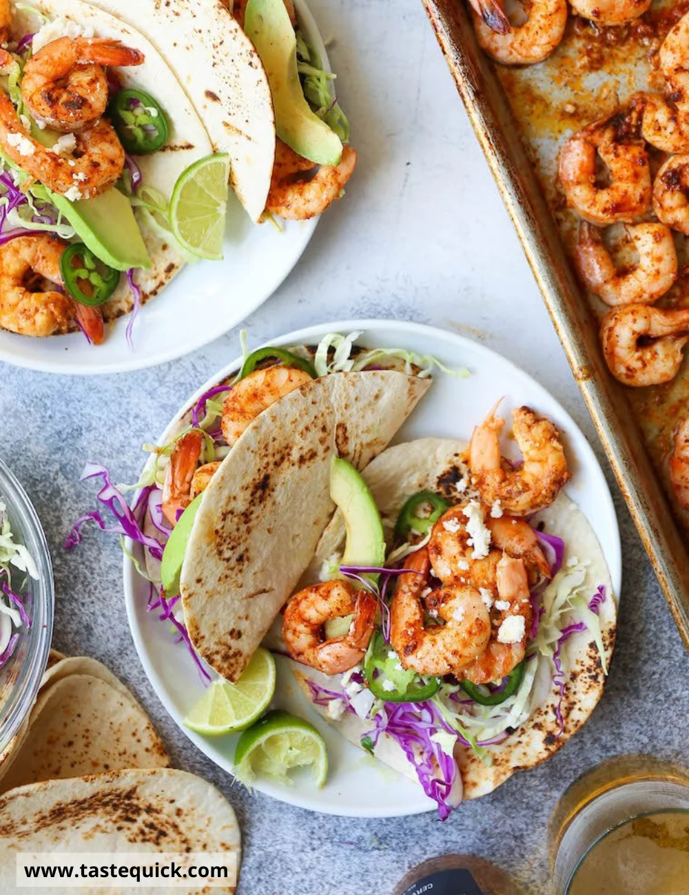 Sheet Pan Shrimp Tacos