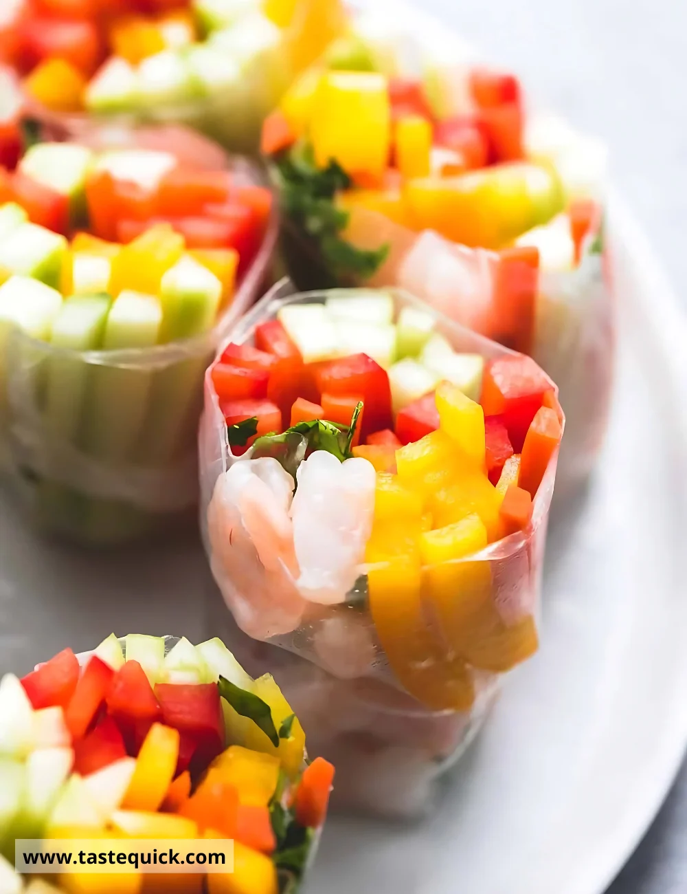 Shrimp and Veggie Spring Rolls