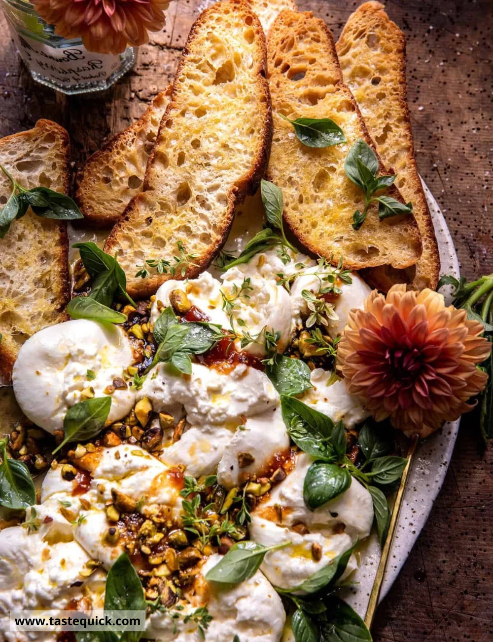 Smashed Burrata