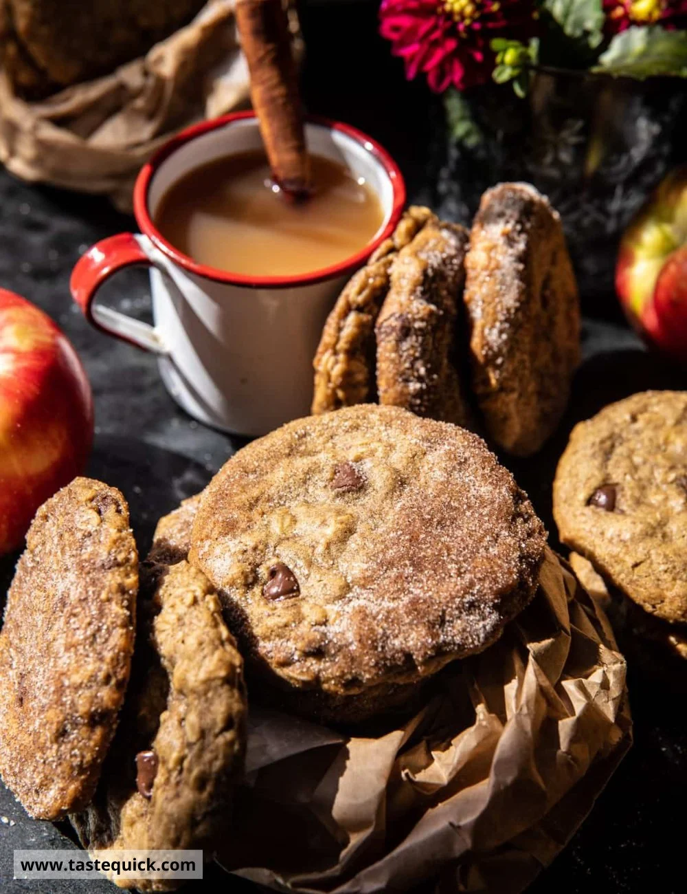 Apple Cider Doughnut Cookies