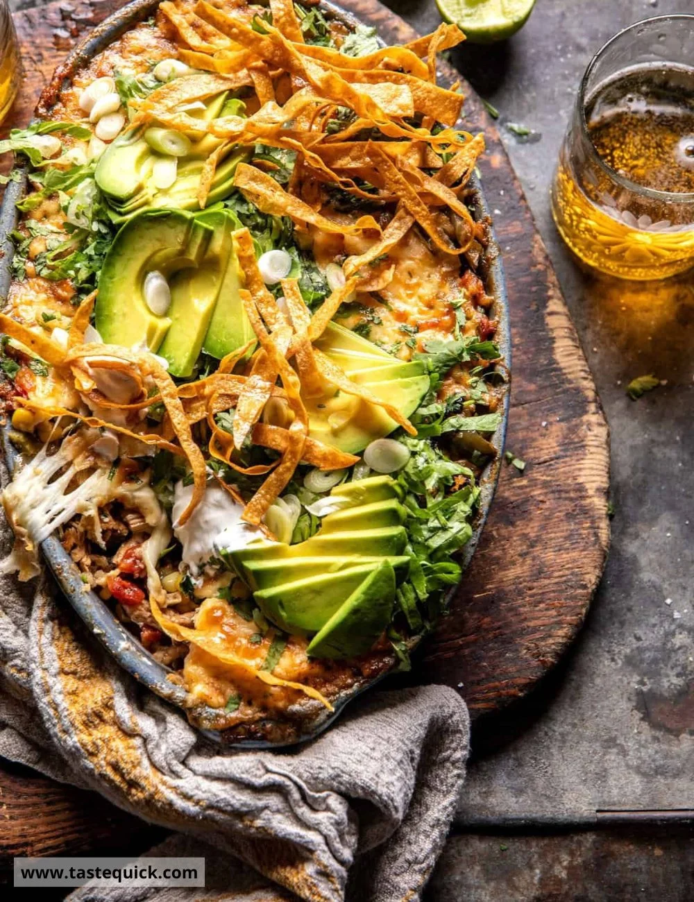 Chicken Taco Casserole