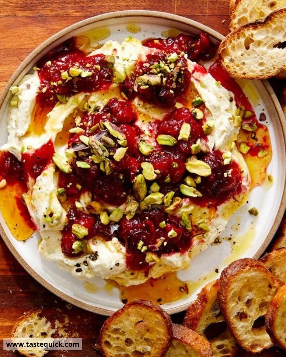Cranberry Whipped Feta Dip