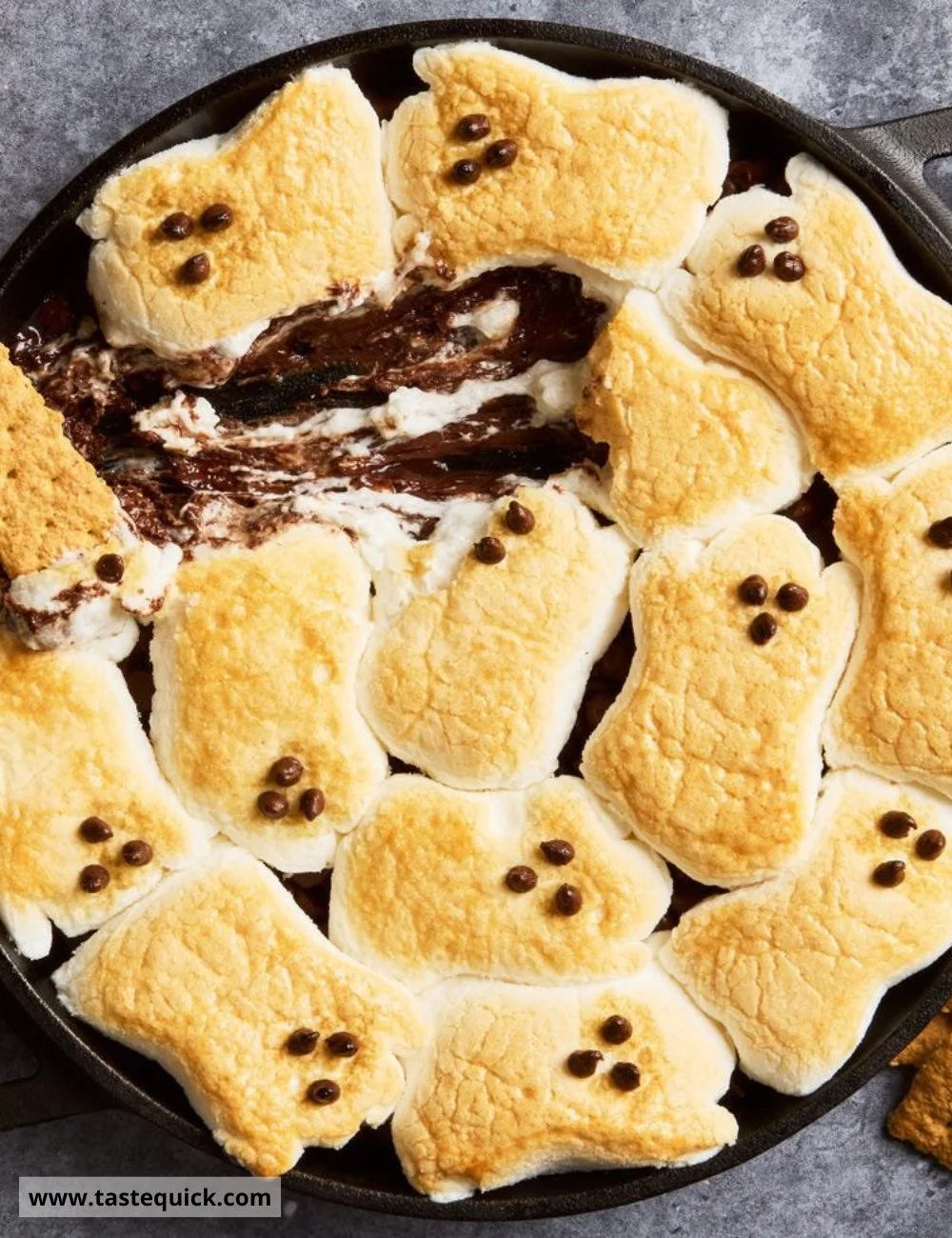 Ghost S'mores Dip