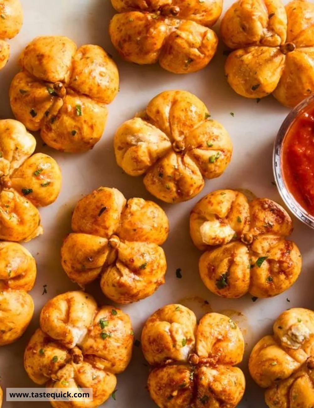 Pizza-Stuffed Pumpkins