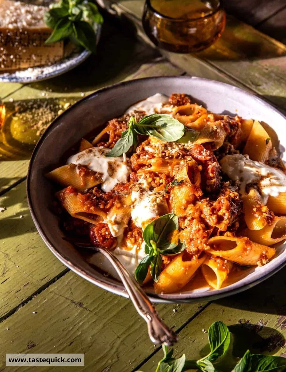Tomato and Ricotta Pasta
