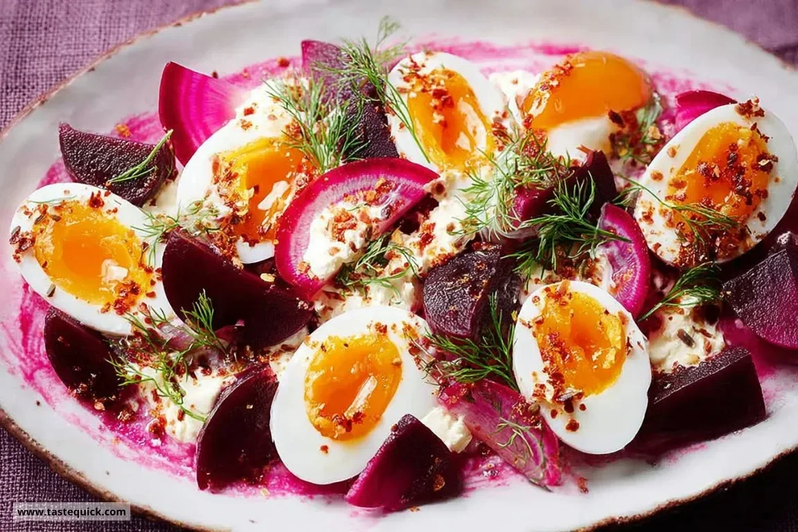 Delicious asparagus quiche with pancetta and goat's cheese on a rustic table.