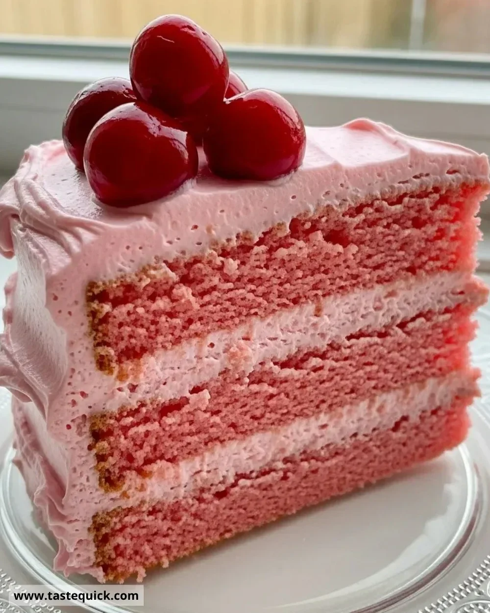 Cherry Blossom Dream Cake with delicate floral decoration and pastel colors