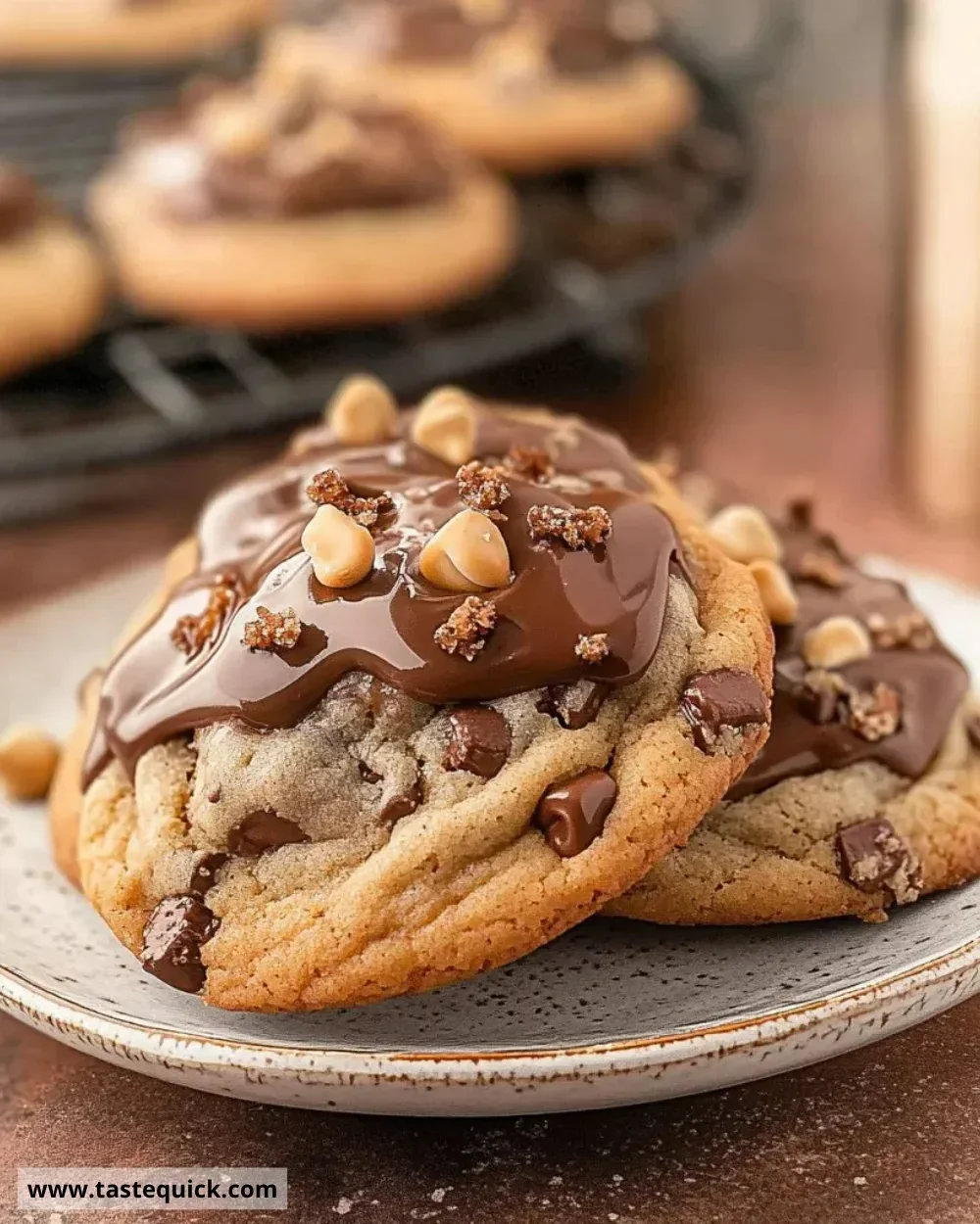 Delicious Chubby Hubby Cookies bursting with flavor and texture