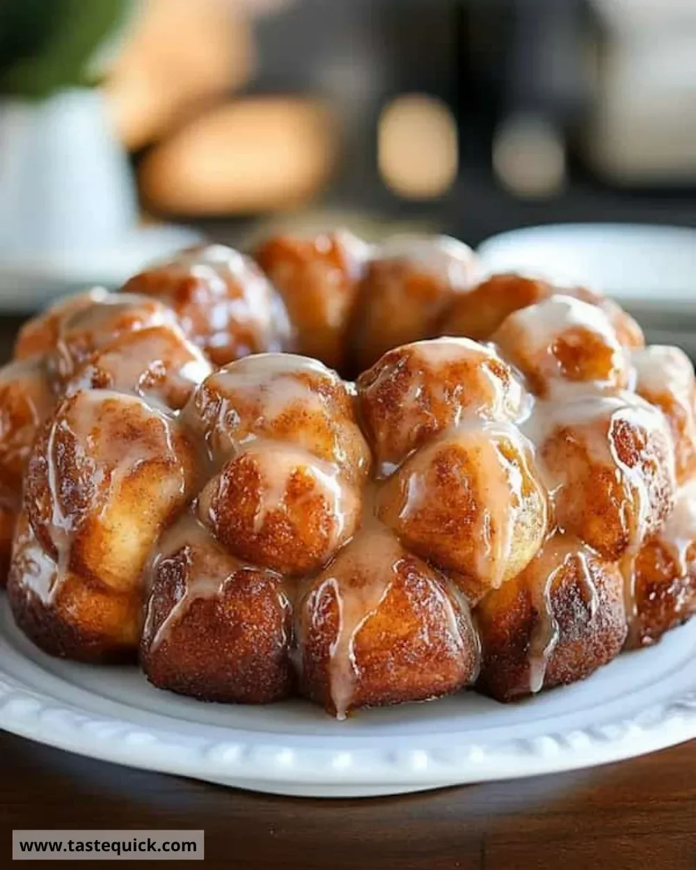 Delicious homemade Monkey Bread, a sweet pull-apart dessert.
