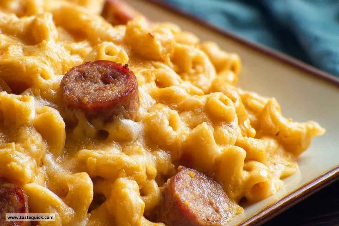 Delicious pumpkin mac & cheese served in a bowl, perfect for autumn meals.