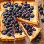 Lemon & Blueberry Cheesecake Tart