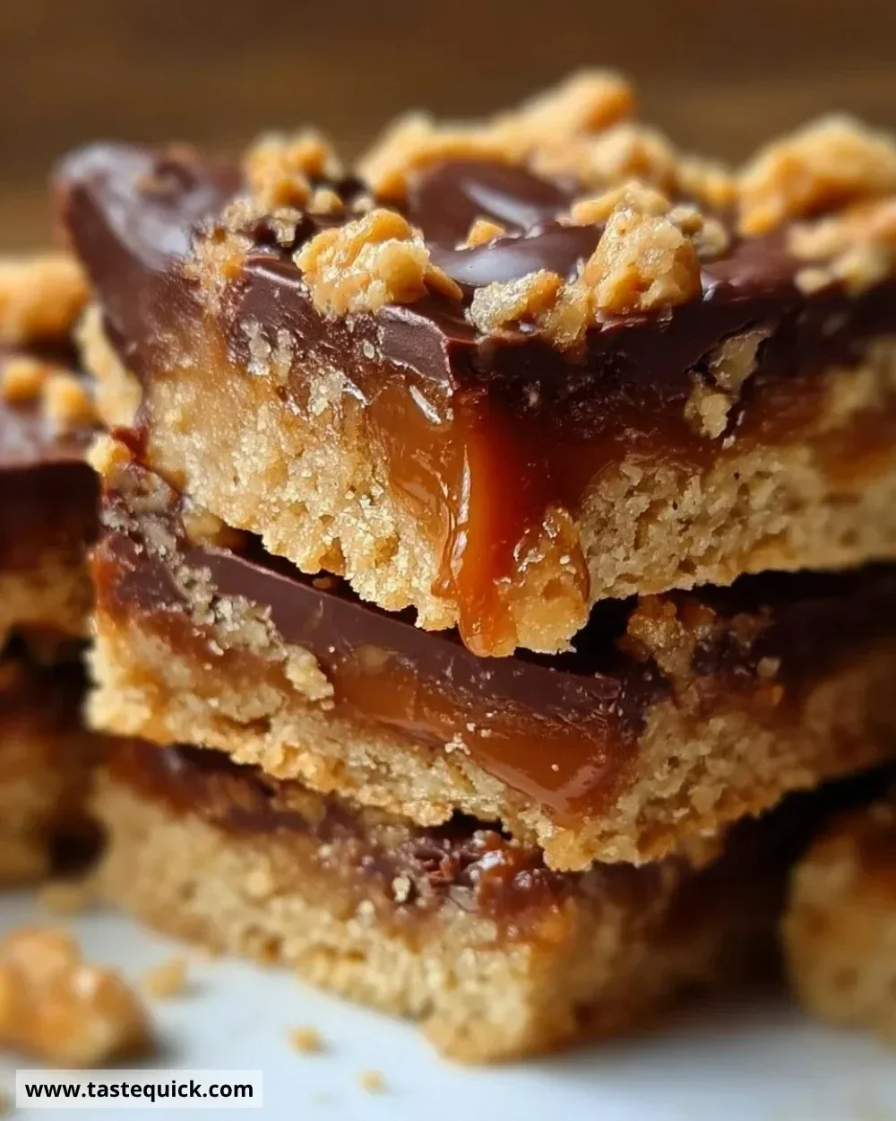 Delicious Cake Mix Toffee Bars with a rich toffee flavor