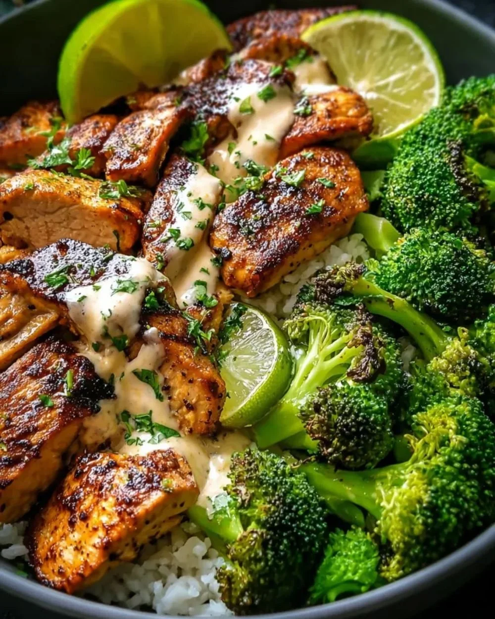 Healthy Chicken & Broccoli Bowls for nutritious meal prep