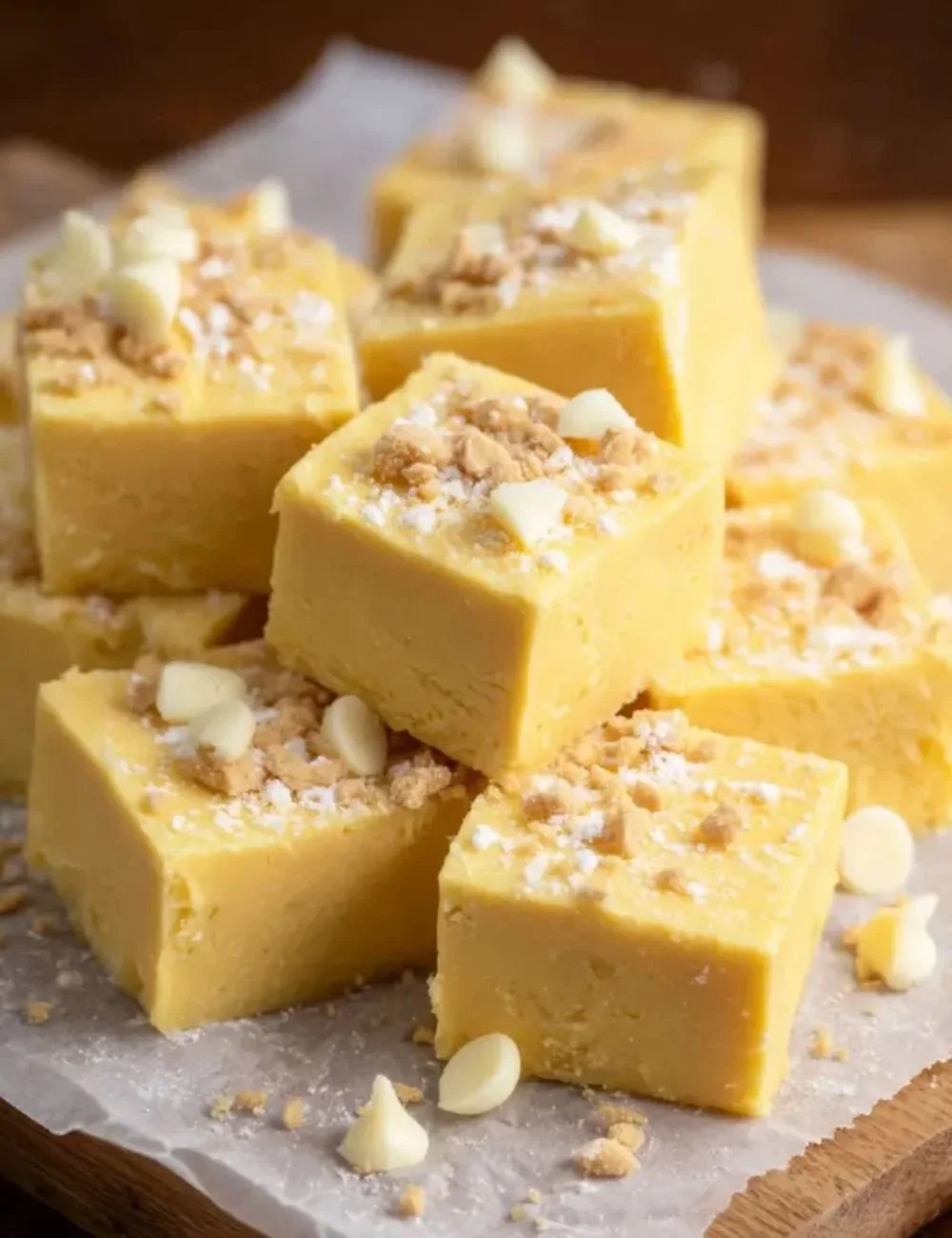 Delicious homemade banana fudge made with chocolate and ripe bananas.