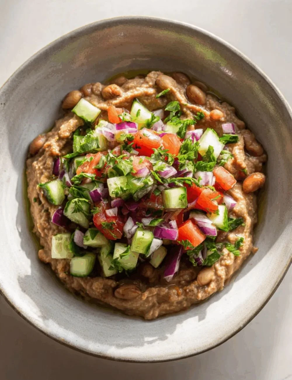 Fresh fava beans in a bowl ready for cooking and nutritional recipes.