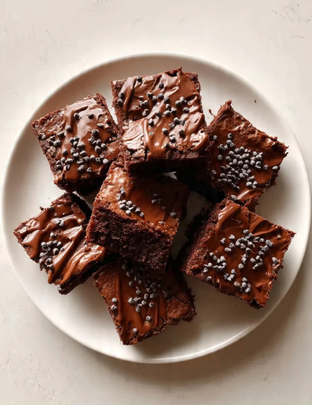 Delicious homemade healthy brownies made with nutritious ingredients.