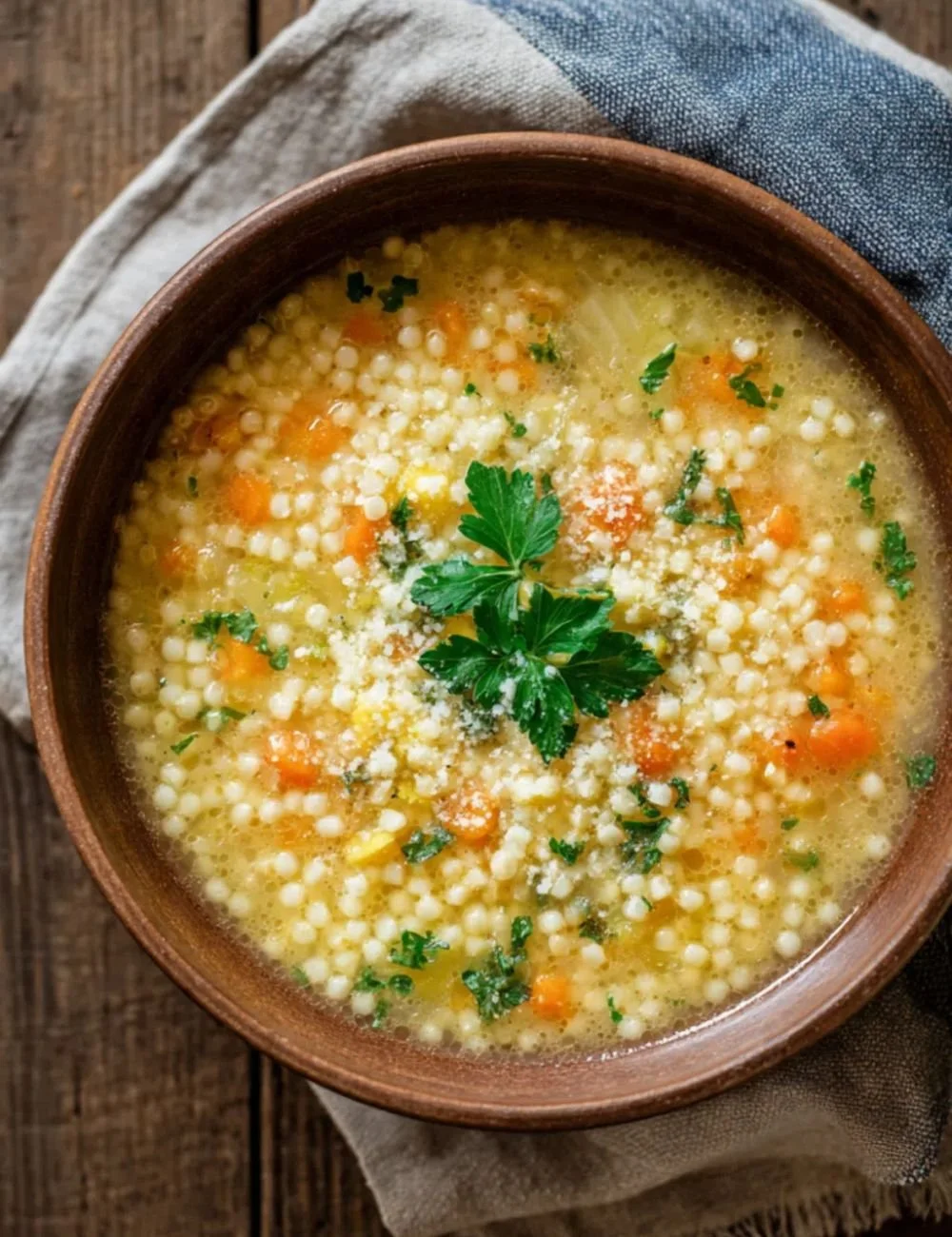 Dish of Italian Penicillin, known as Little Pasta, showcasing authentic Italian flavors.