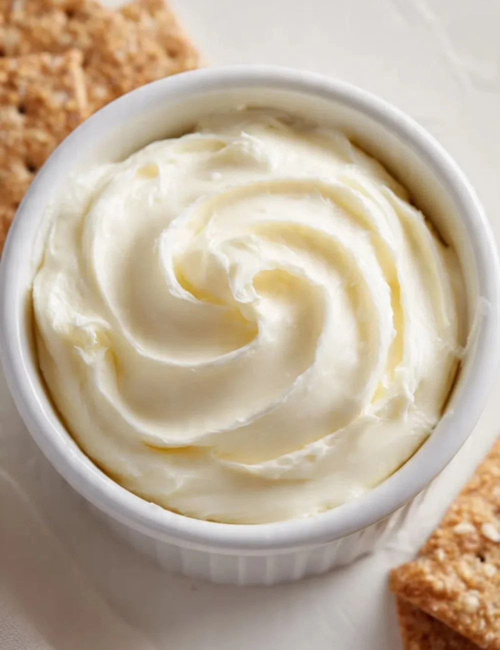 Homemade butter made with fresh cream and natural ingredients