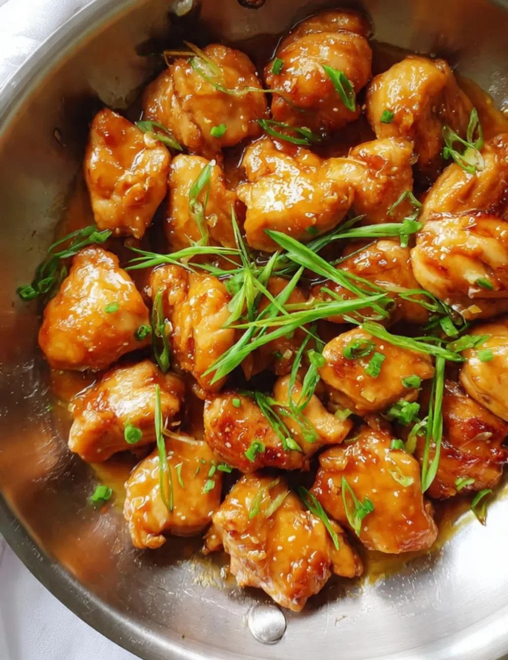 Delicious Honey Ginger Chicken dish with vibrant vegetables on a plate