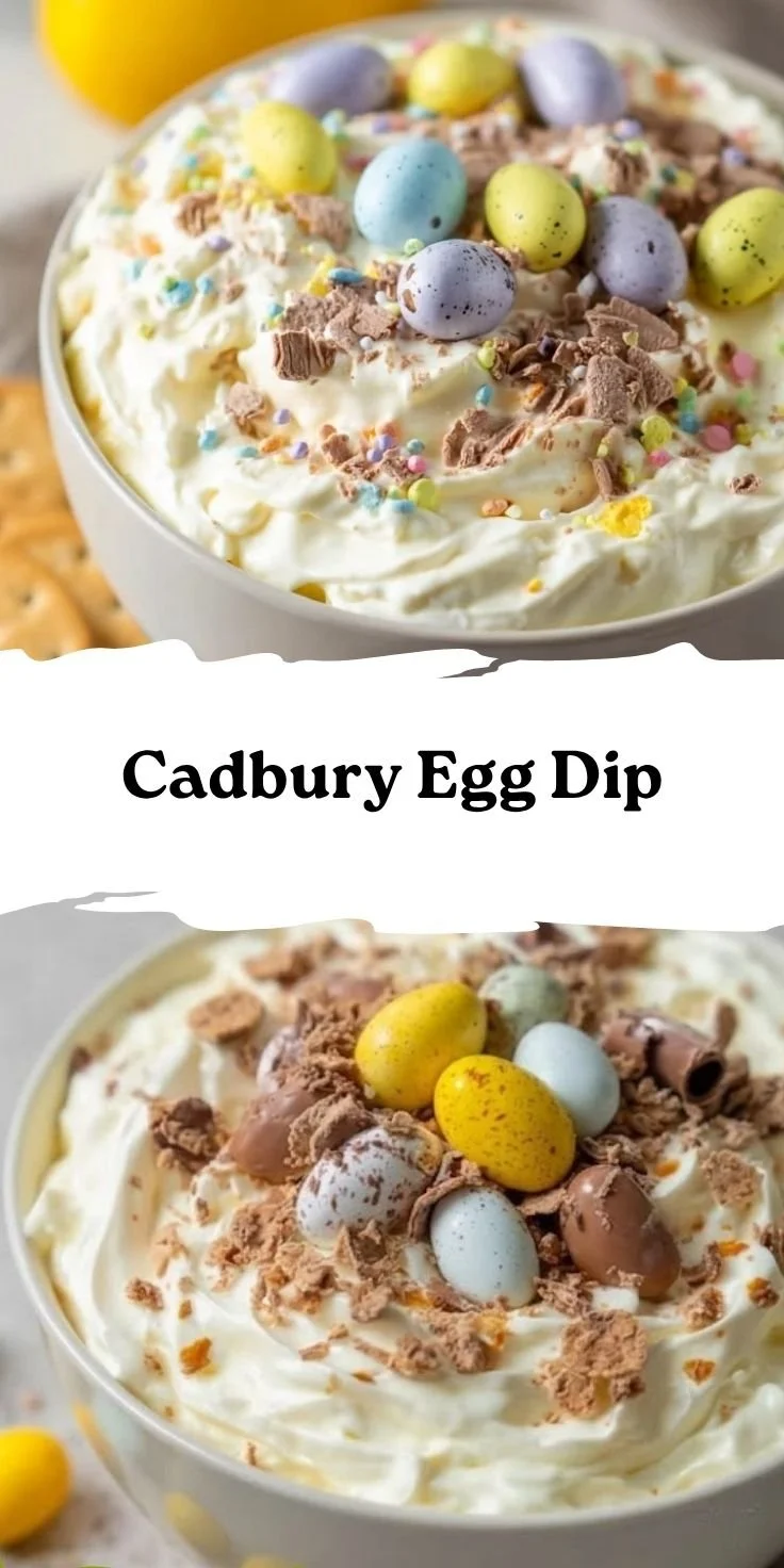 Cadbury Egg Dip