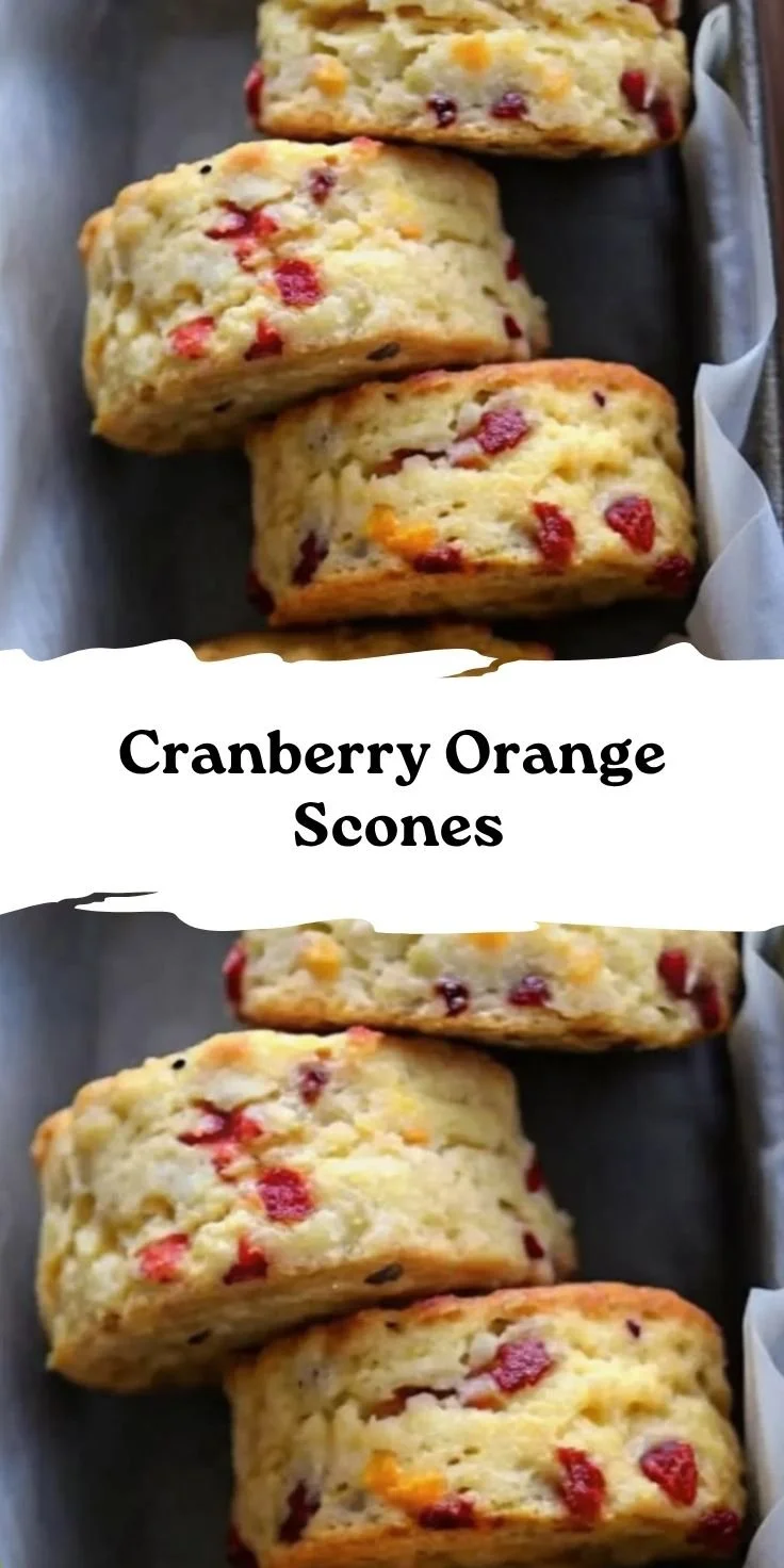 Cranberry Orange Scones