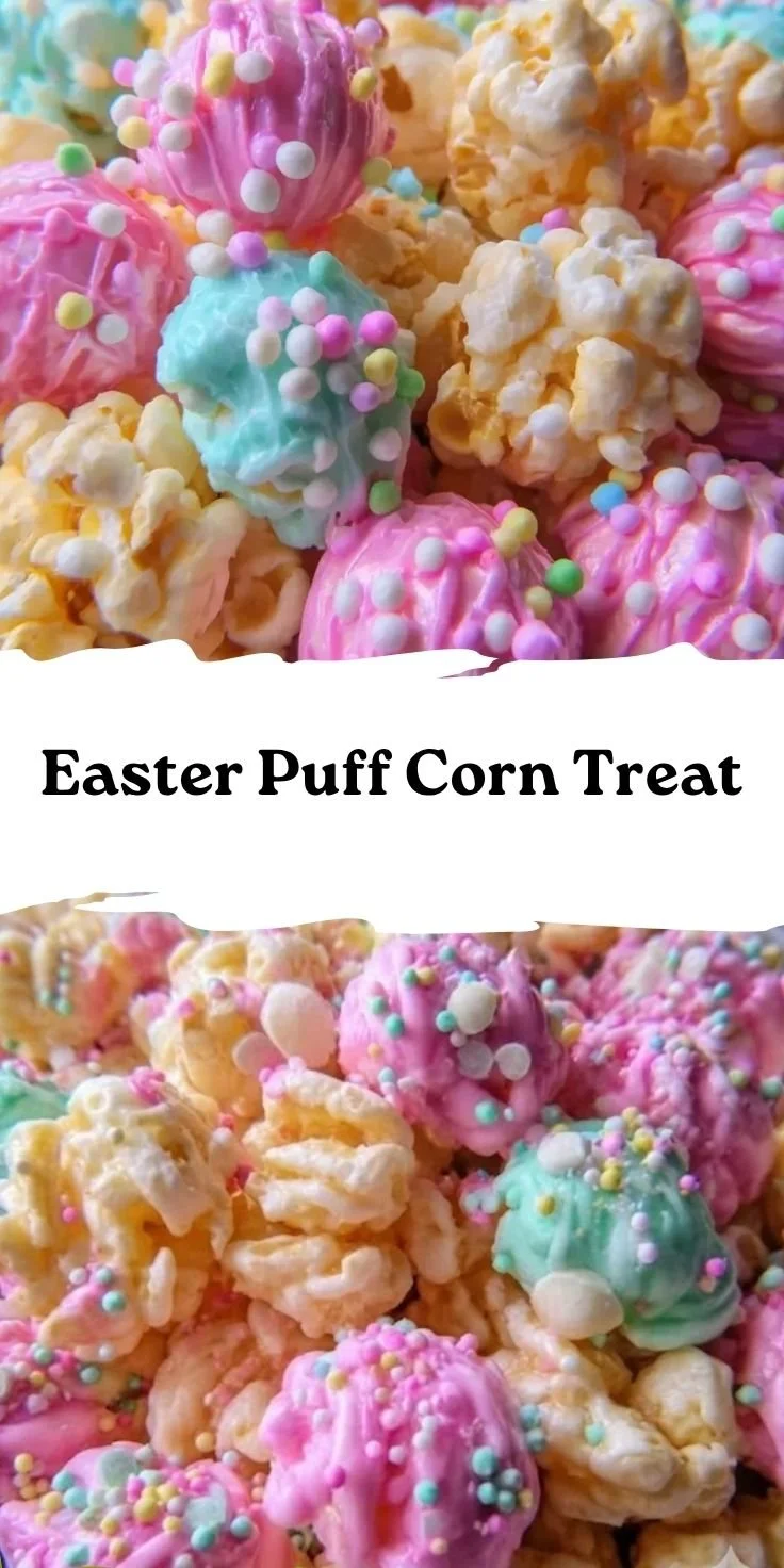 Easter Puff Corn Treat