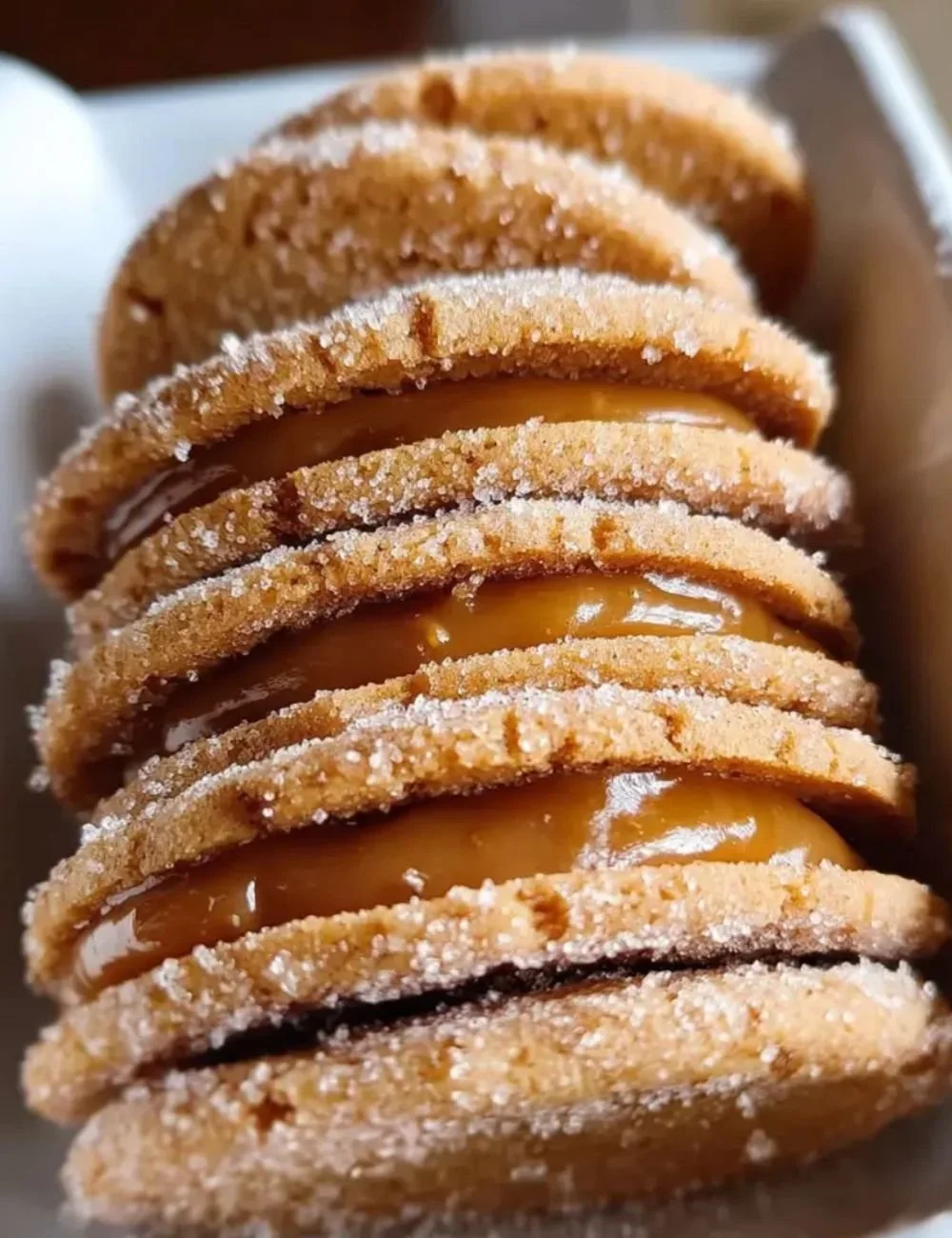 Easy Dulce de Leche Cinnamon Sandwich Cookies